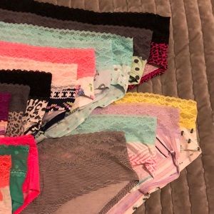 23 pairs L hiphugger Victoria Secret panties